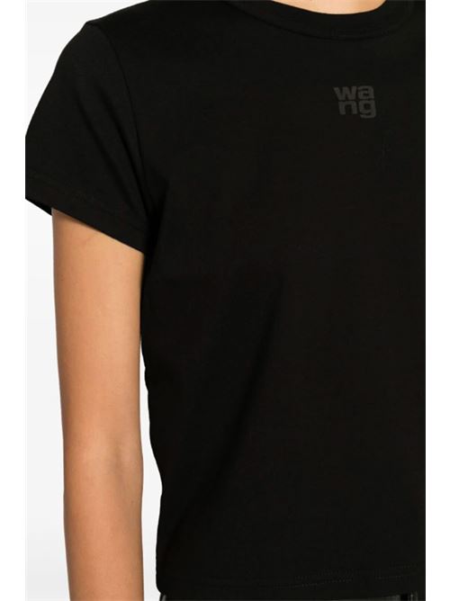 T-shirt con logo ALEXANDER WANG | 4CC3221358001